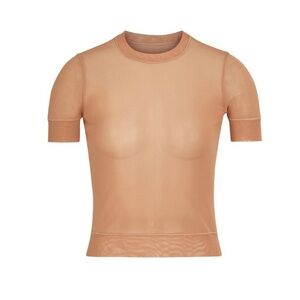 Skims Brown Mesh Top - sz Medium
